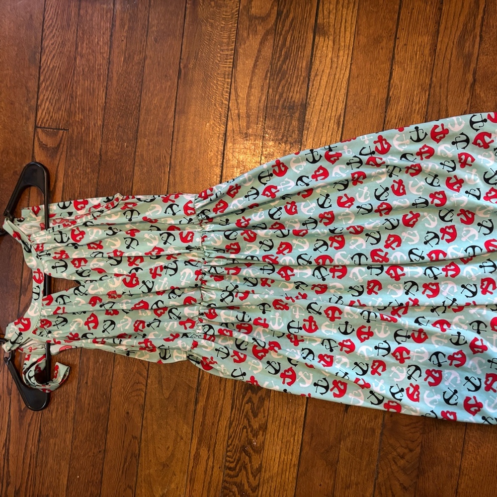 Summer blue Anchor Dress